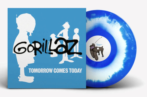 Gorillaz - Tomorrow Comes Today EP -  [white and blue color-in-color 12in vinyl / 4-track EP]