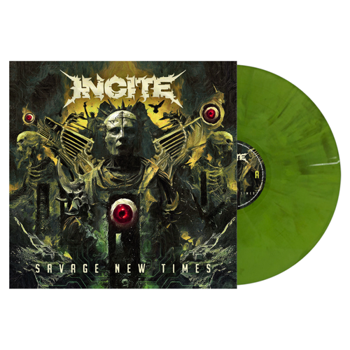 Incite - Savage New Times [LP Puke Green]