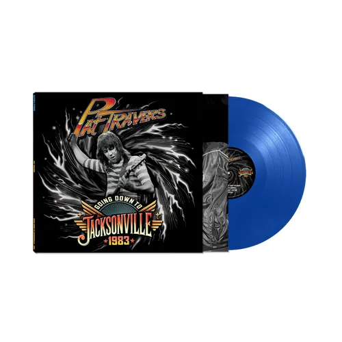 Pat Travers - Going Down To Jacksonville - 1983 - vinyl record cover