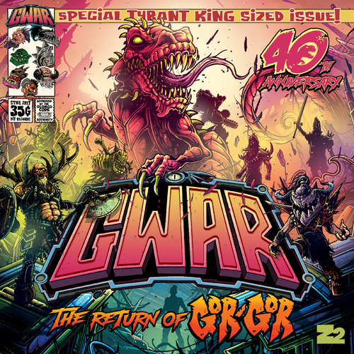 GWAR - The Return of Gor Gor [Semi-Transparent Purple 180g Vinyl Zoetrope Etching]