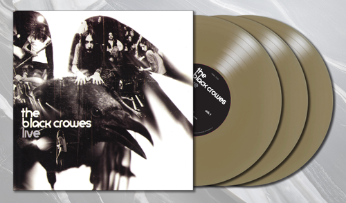 The Black Crowes -  Live [3 LP Gold Metallic]