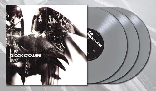 The Black Crowes -  Live [3 LP Silver Metallic]