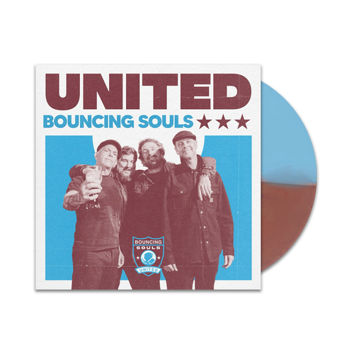 The Bouncing Souls - UNITED [Maroon & Blue Colored Vinyl]
