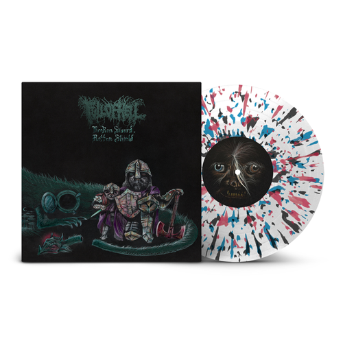 Full Of Hell - Broken Sword, Rotten Shield [Indie exclusive LP 10in White w/ Black, Oxblood & Sea Blue Splatter]