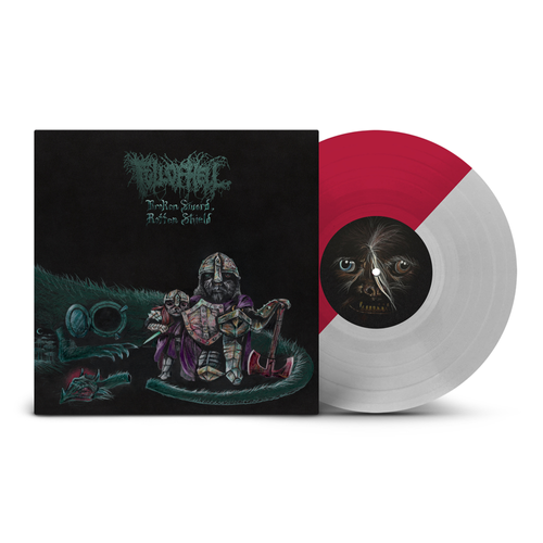 Full Of Hell - Broken Sword, Rotten Shield [LP 10" Oxblood / Silver Half &amp; Half Vinyl]