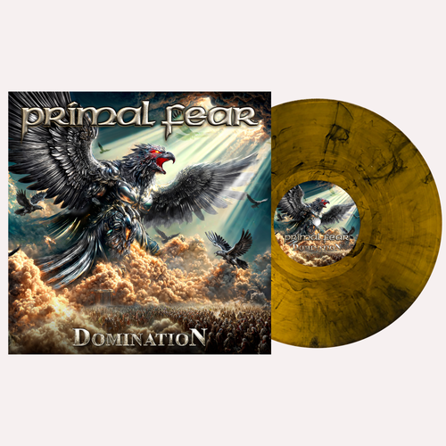 Primal Fear - Domination [2 LP Amber Wave Marbled]