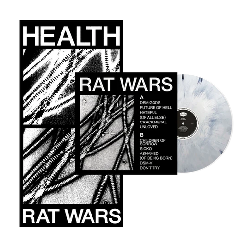 HEALTH - Rat Wars [Black Cobweb vinyl ]