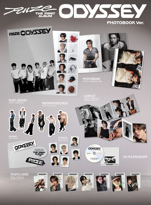 Riize - Riize The 1st Album 'odyssey' (Photo Book) (Stic)