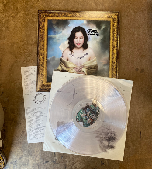 Lucy Dacus - Autographed - Forever Is A Feeling - Clear LP