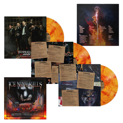Ice Nine Kills - Welcome To Horrorwood: Under Fire (Deluxe Edition) [Deluxe Edition 3xLP Box Set Horrorwood Hills Orange with Red Splatter vinyl]
