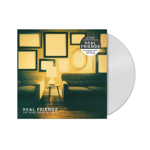 Real Friends - The Home Inside My Head [White LP]