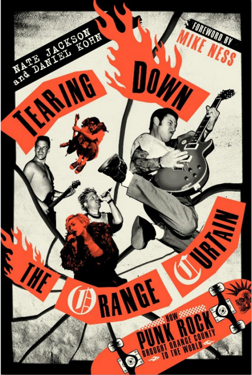 Nate Jackson &amp; Daniel Kohn - TEARING DOWN THE ORANGE CURTAIN - AUTOGRAPHED HARDCOVER