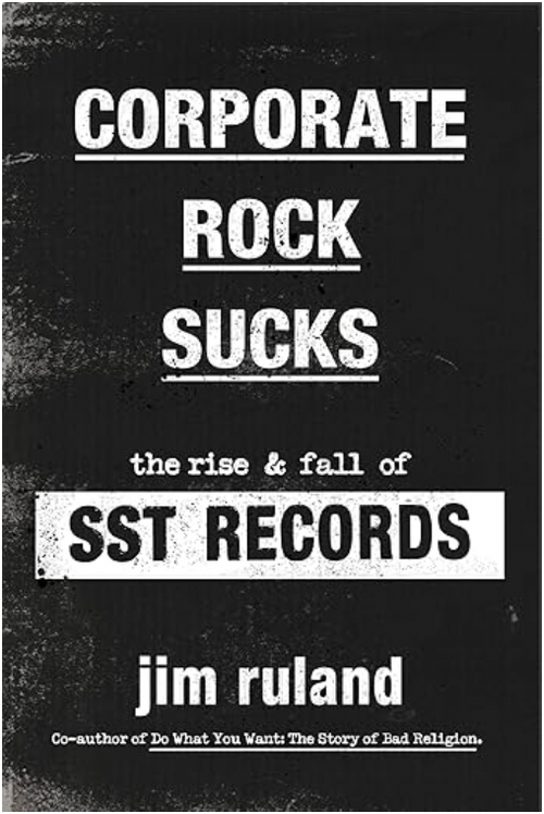 Jim Ruland - Corporate Rock Sucks - Paperback with  Author's Autograph in inner page