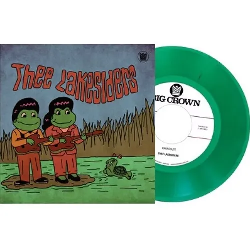 Thee Lakesiders - Parachute B/W Parachute (Instrumental) - Green vinyl record cover