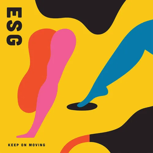 ESG - Keep On Moving (Blue) [Colored Vinyl] [Download Included]