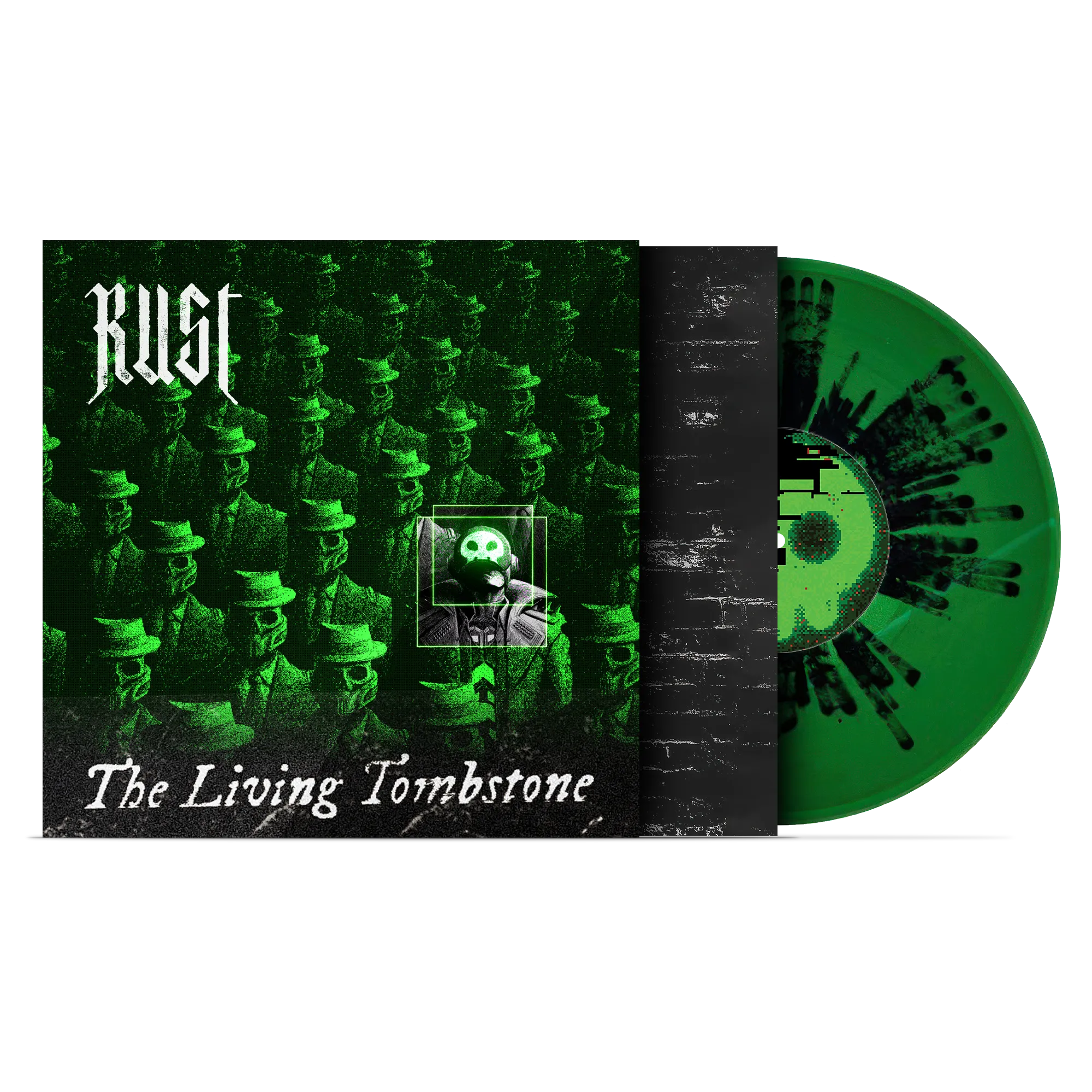 The Living Tombstone - Rust [Green with Black Splatter LP