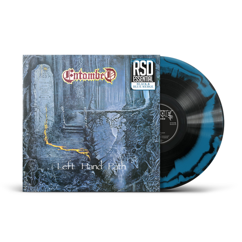 Entombed - Left Hand Path - [1LPxBlue Black Merge] | RECORD STORE DAY