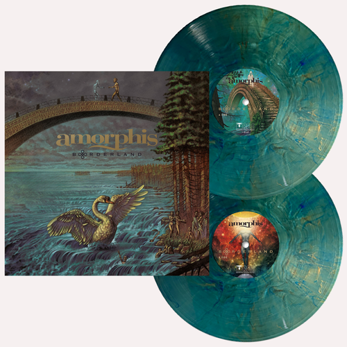 Amorphis - Borderland [Indie Exclusive "Borderland" Green Blue Marbled Vinyl]
