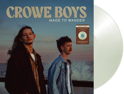 Crowe Boys - Made To Wander [Sea Glass Clear Translucent LP]
