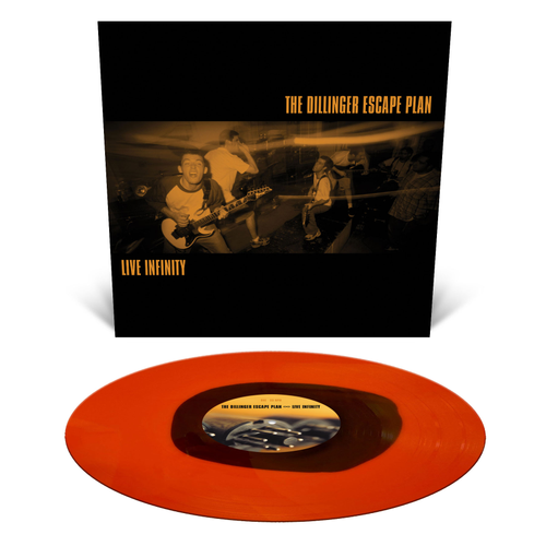 THE DILLINGER ESCAPE PLAN	 - Live Infinity -  [Black inside of orange krush vinyl]