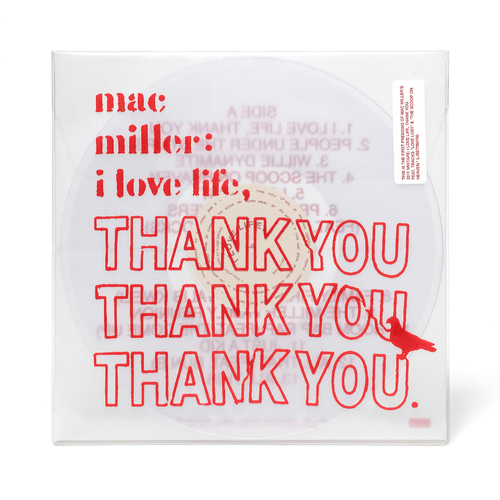 Mac Miller - I Love Life, Thank You [CLEAR Vinyl]