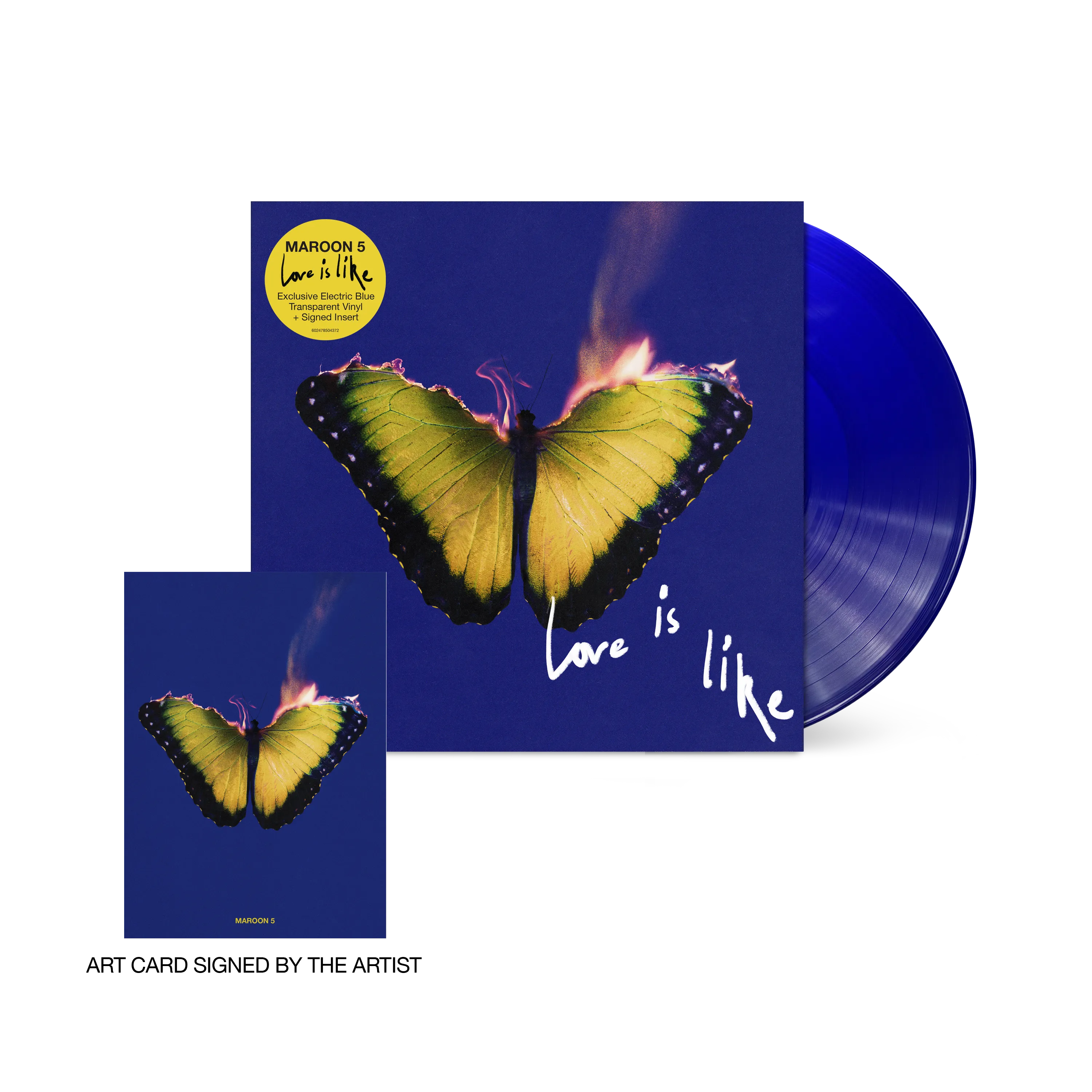 Maroon 5 - Love Is Like [Indie Exclusive Electric Blue Vinyl