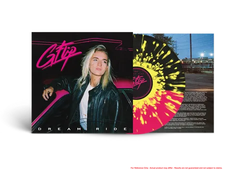 G Flip - Dream Ride [Indie Exclusive Pink & Black with Yellow Splatter LP]