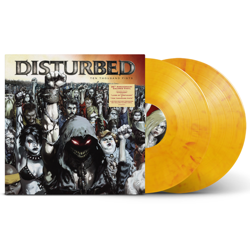 Disturbed - Ten Thousand Fists (20th Anniversary) - [Yellow Flame 2LP]