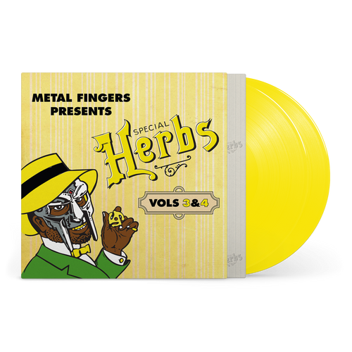 MF DOOM - Metal Fingers Presents: Special Herbs Vol. 3 & 4 [Lemon Yellow LP]