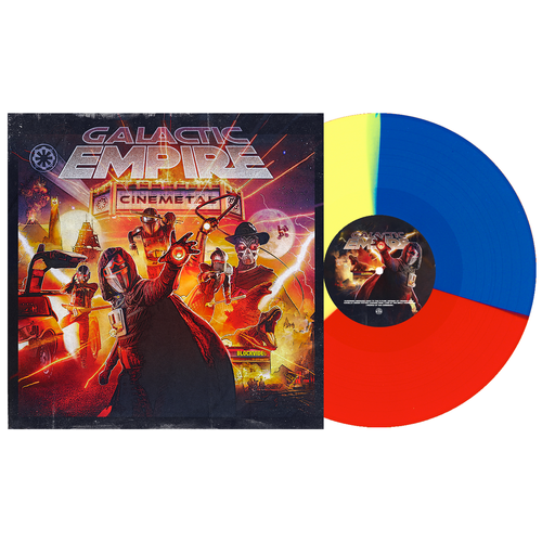 Galactic Empire - Cinemetal [Indie Exclusive Red/Yellow/Blue]