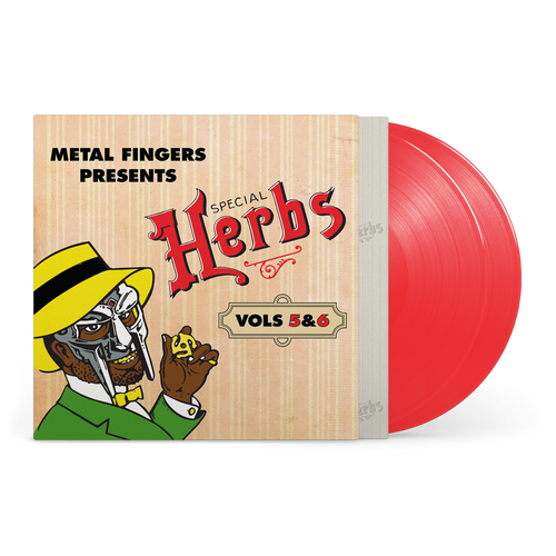MF DOOM - Metal Fingers Presents: Special Herbs Vol. 5 &amp; 6 [Apple Red 2xLP]
