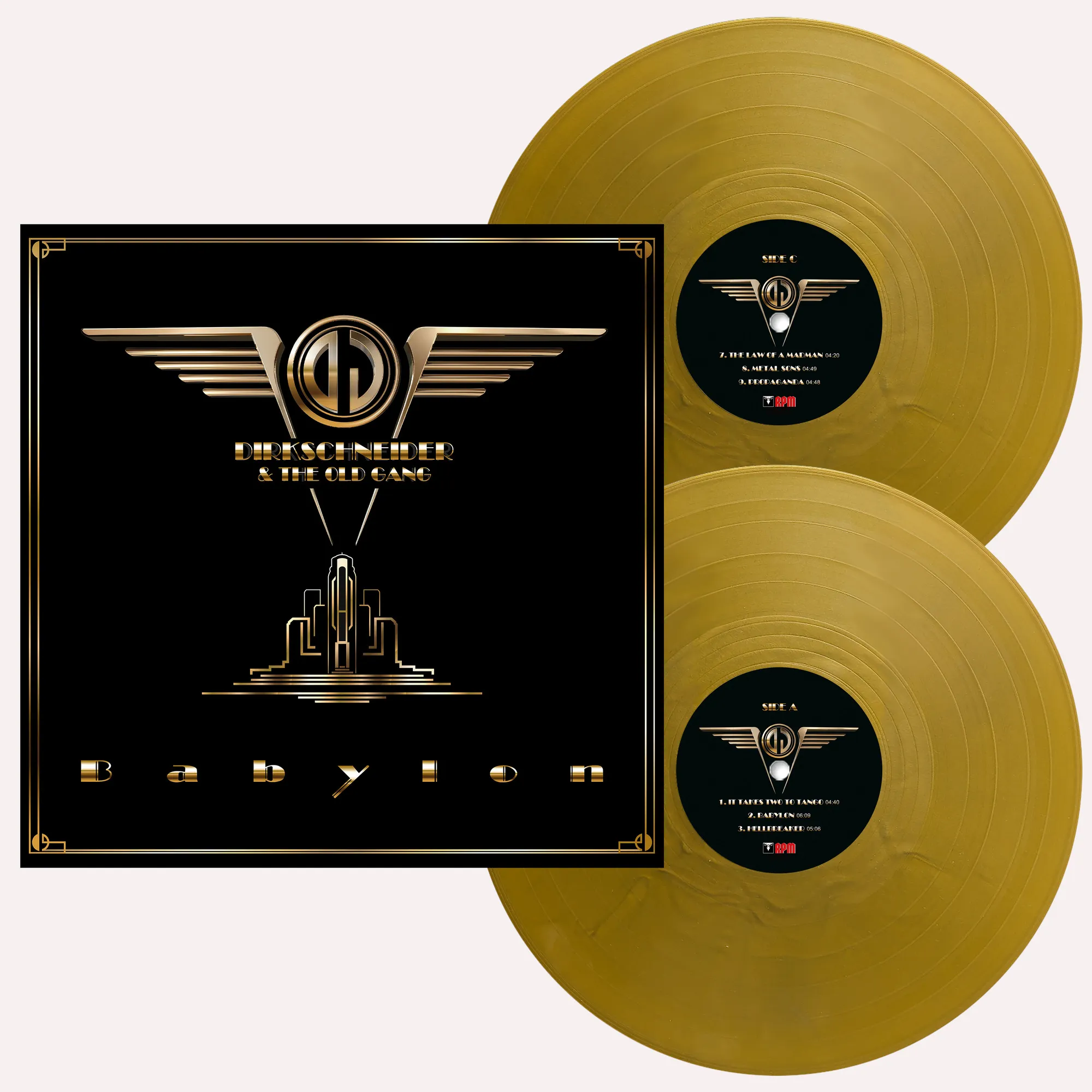 Dirkschneider & The Old Gang - Babylon [Opaque Gold Vinyl