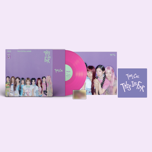 twice THIS IS FOR LP レコード（アメリカ版） TWICE - This Is For [Dragonfruit Glitter Vinyl] | RECORD