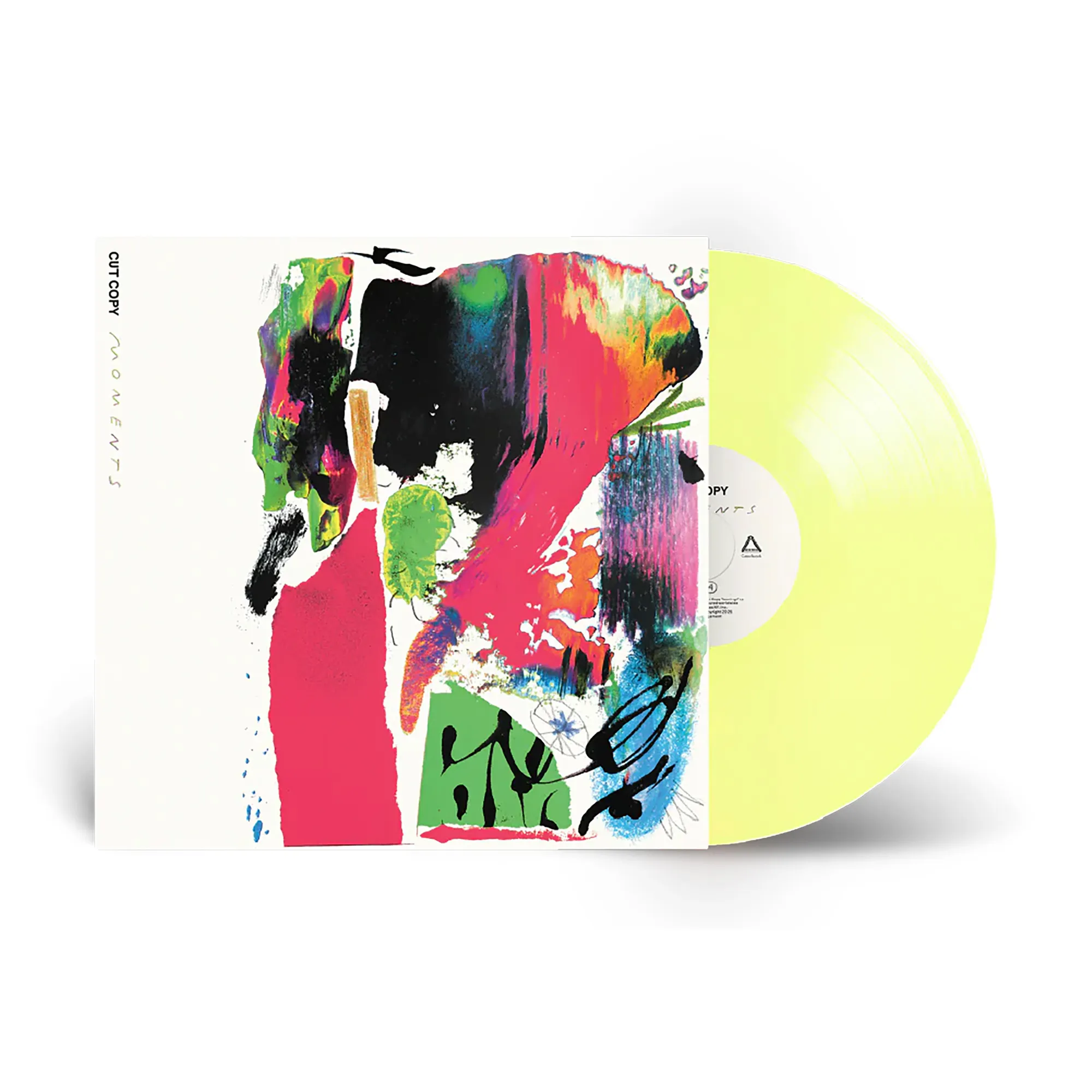 Cut Copy - Moments [Light Yellow Opaque Deluxe With Booklet
