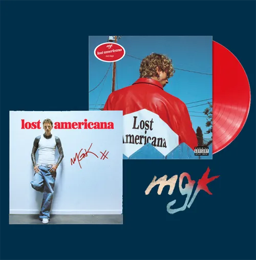 mgk - Lost Americana vinyl record cover