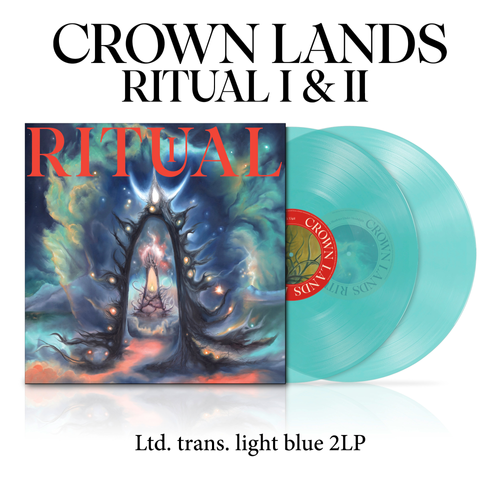 Crown Lands - Ritual I&II [ Transparent Light Blue 140g 2LP]