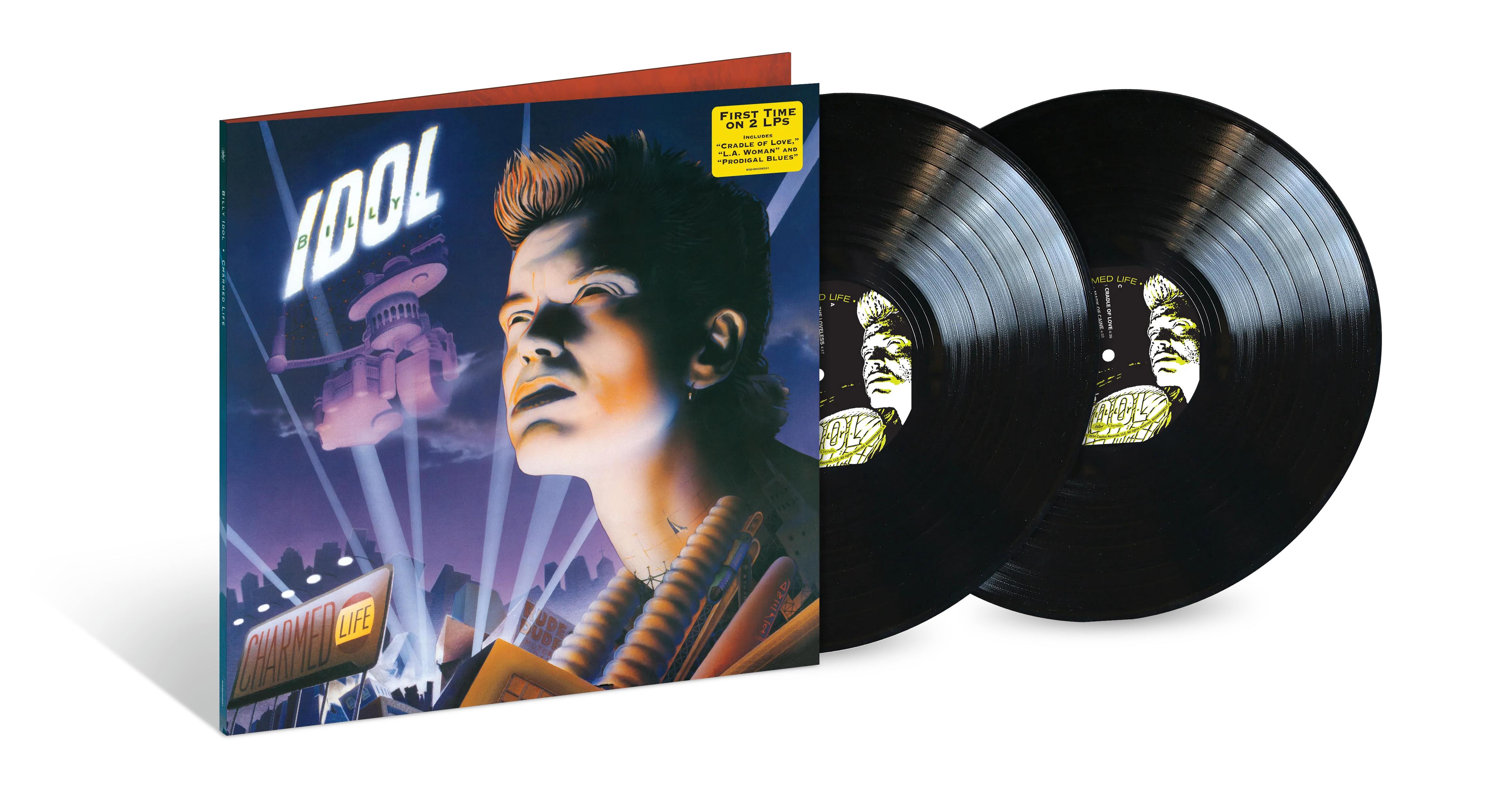 洋楽 Billy Idol LP Charmed Life Billy Idol - Charmed Life - Amazon.com Music