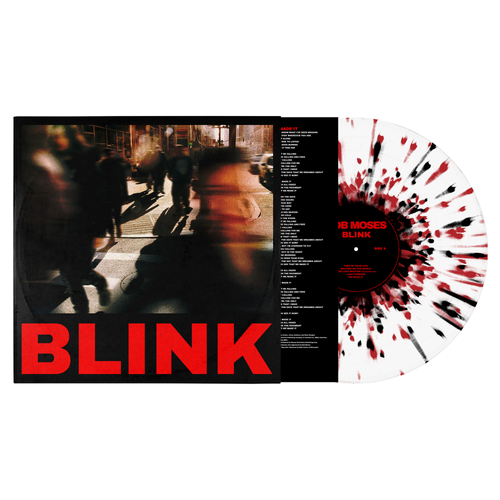 Bob Moses - BLINK	 [Indie Exclusive Clear with Red + Black Splatter Vinyl]