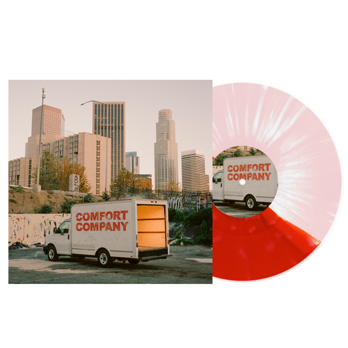 Bearings - Comfort Company [Indie Exclusive Half Baby Pink / Half Red w/ white splatter LP]