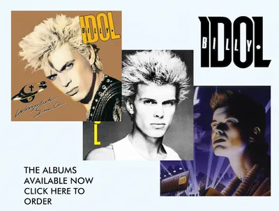 Billy Idol - Charmed Life, Whiplash Smile, Don't Stop - Out 08-15-25