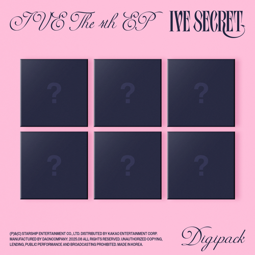 IVE - IVE THE 4TH EP IVE SECRET [Digipack]