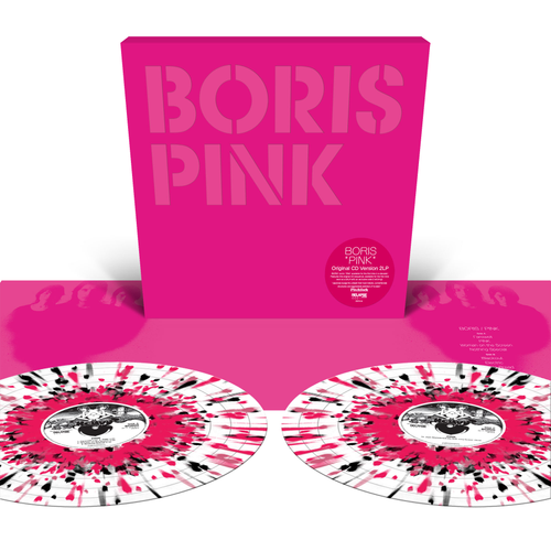 Boris - Pink - (20th Anniversary) [Indie Exclusive White with Splatter	LP]