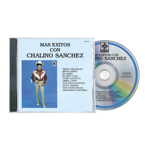Chalino Sanchez - Mas Exitos con Chalino Sanchez -  [CD]