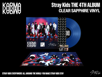 Stray Kids - KARMA [CLEAR SAPPHIRE VINYL] | The Groove Nashville
