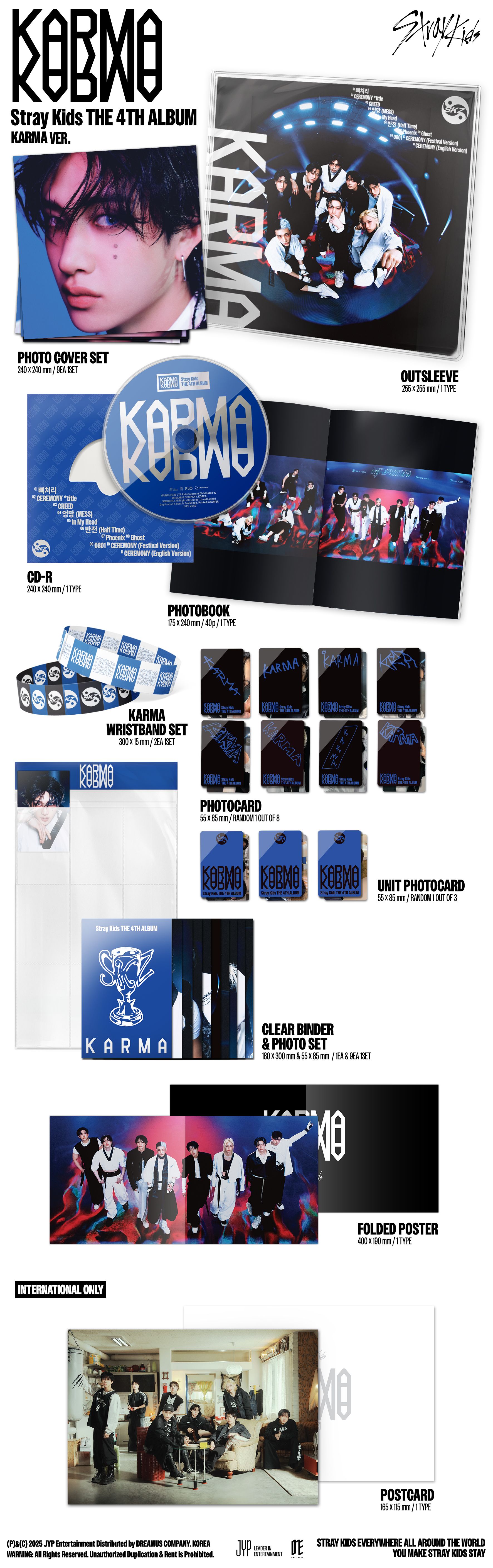 StrayKids KARMAシリアル ×5 未使用】straykids シリアル 5枚 KARMA HMV限定｜Yahoo!フリマ