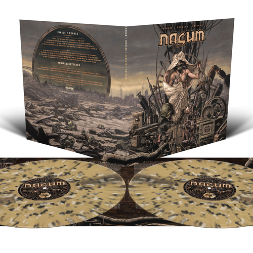 Nasum - Inhaled/Exhaled/Revived [Translucent Gold with Splatter LP]