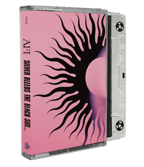 AFI - Silver Bleeds the Black Sun (clear W/ Black Liner Cassette)