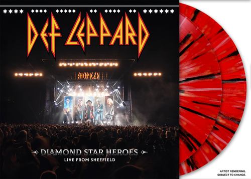 Def Leppard - Diamond Star Heroes: Live from Sheffield [180g Multicolor Splatter 2 LP]
