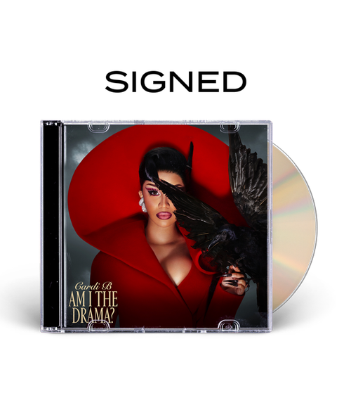 Cardi B - AM I THE DRAMA? [SIGNED Alt Red Cover]