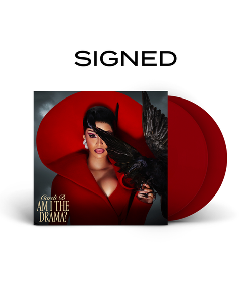 Cardi B - Am I The Drama? SIGNED ALT Cover Red 